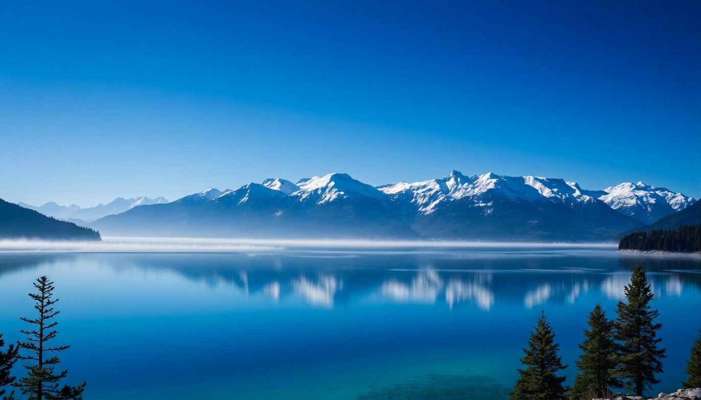 Lake Tahoe — vivid blue stillness.